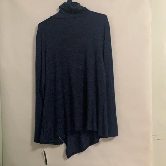 NWT ZAC & RACHEL COWL-NECK TUNIC SWEATER SIZE XL - Picture 2 of 9